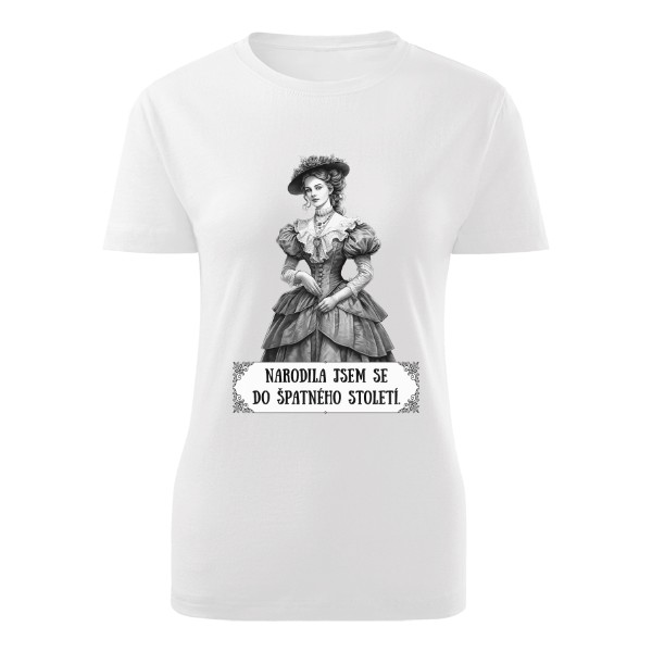 Špatné století dámské bílé